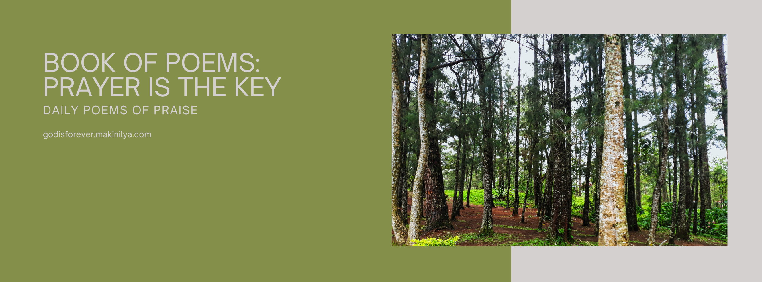 Book of Poems: Prayer is the Key